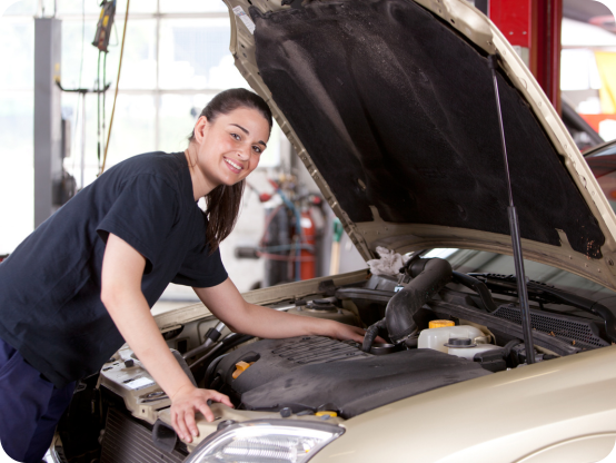 female mechanic